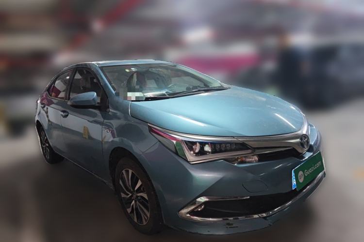 Used Toyota Corolla 2017 Revised Dual-Engine 1.8L E-CVT Leading Edition Front Right 45 Deg