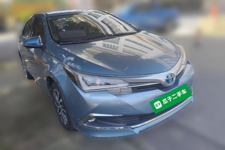 Used Toyota Corolla 2017 Revised Dual-Engine 1.8L E-CVT Leading Edition Front Right 45 Deg