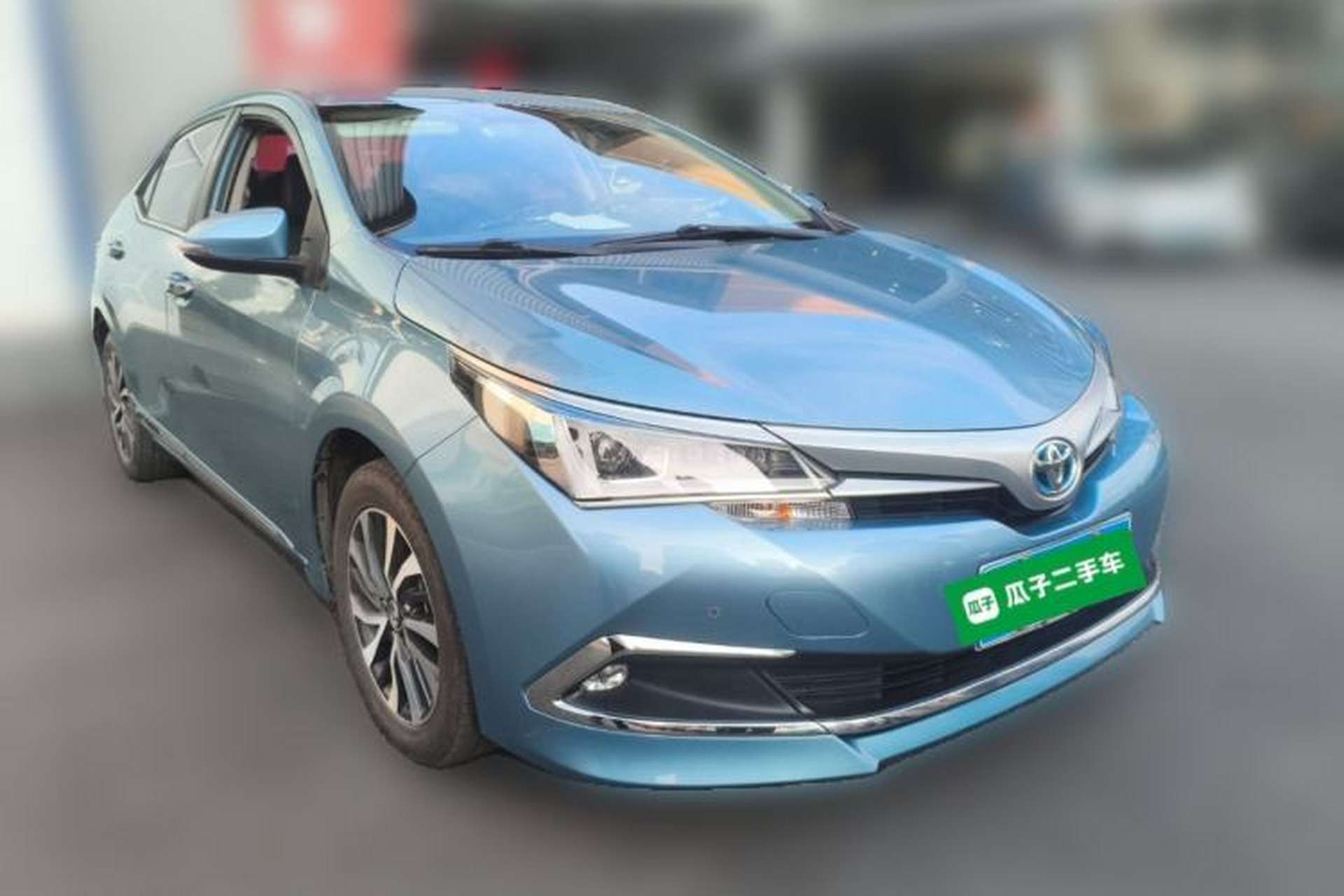 Used Toyota Corolla 2017 Revised Dual-Engine 1.8L E-CVT Elite Edition Front Right 45 Deg