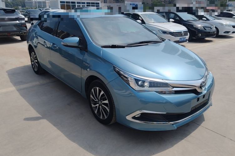 Used Toyota Corolla 2017 Revised Dual-Engine 1.8L E-CVT Leading Edition Front Right 45 Deg
