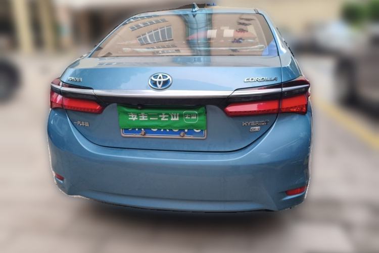 Used Toyota Corolla 2017 Revised Dual-Engine 1.8L E-CVT Leading Edition Rear