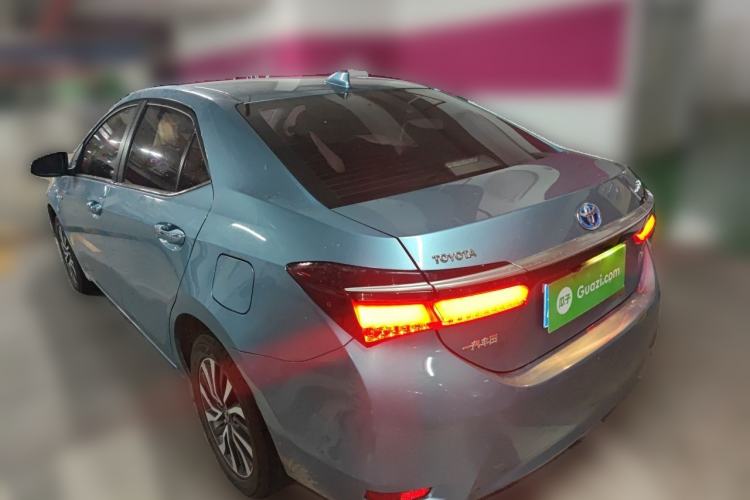 Used Toyota Corolla 2017 Revised Dual-Engine 1.8L E-CVT Leading Edition Rear Left 45 Deg