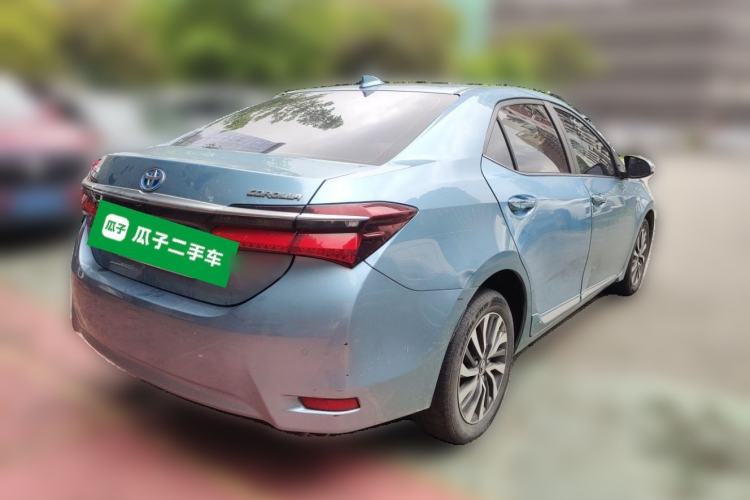 Used Toyota Corolla 2017 Revised Dual-Engine 1.8L E-CVT Elite Edition Rear Right 45 Deg