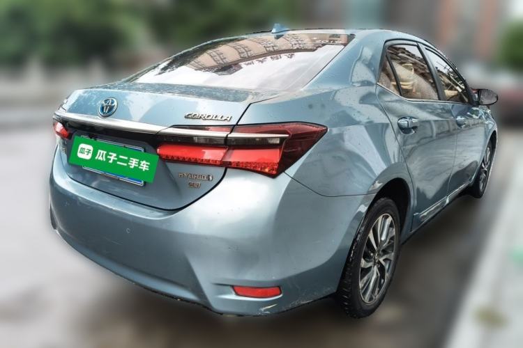 Used Toyota Corolla 2017 Revised Dual-Engine 1.8L E-CVT Elite Edition Rear Right 45 Deg
