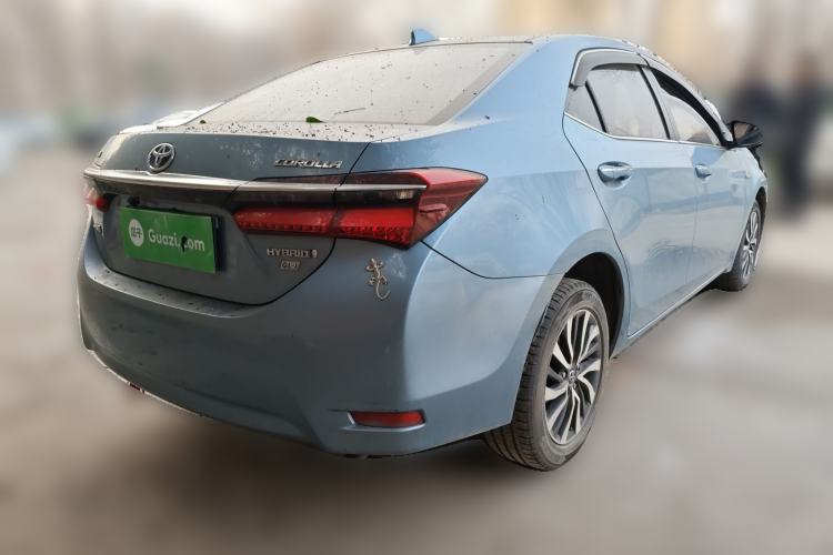 Used Toyota Corolla 2017 Revised Dual-Engine 1.8L E-CVT Leading Edition Rear Right 45 Deg