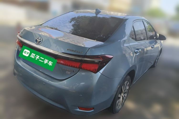 Used Toyota Corolla 2017 Revised Dual-Engine 1.8L E-CVT Leading Edition Rear Right 45 Deg