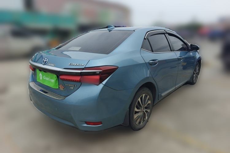 Used Toyota Corolla 2017 Revised Dual-Engine 1.8L E-CVT Elite Edition Rear Right 45 Deg