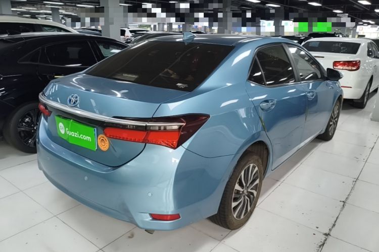 Used Toyota Corolla 2017 Revised Dual-Engine 1.8L E-CVT Leading Edition Rear Right 45 Deg