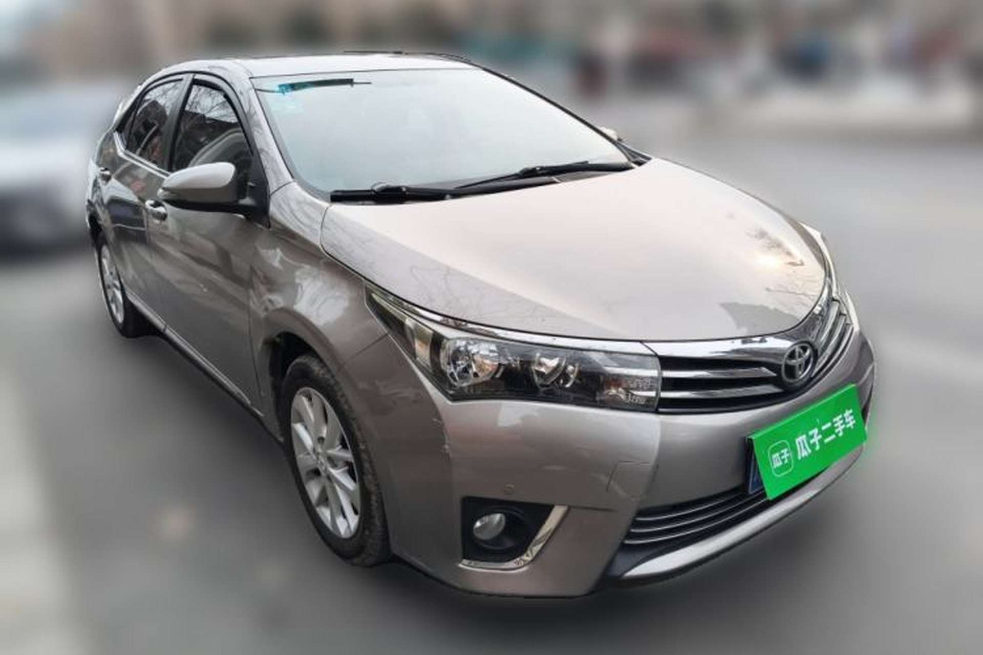 Used Toyota Corolla 2017 1.2T CVT GL-i Leather Edition Front Right 45 Deg