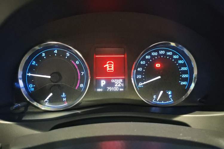 Used Toyota Corolla 2017 Revised Version 1.2T S-CVT GL-i Instrument Cluster