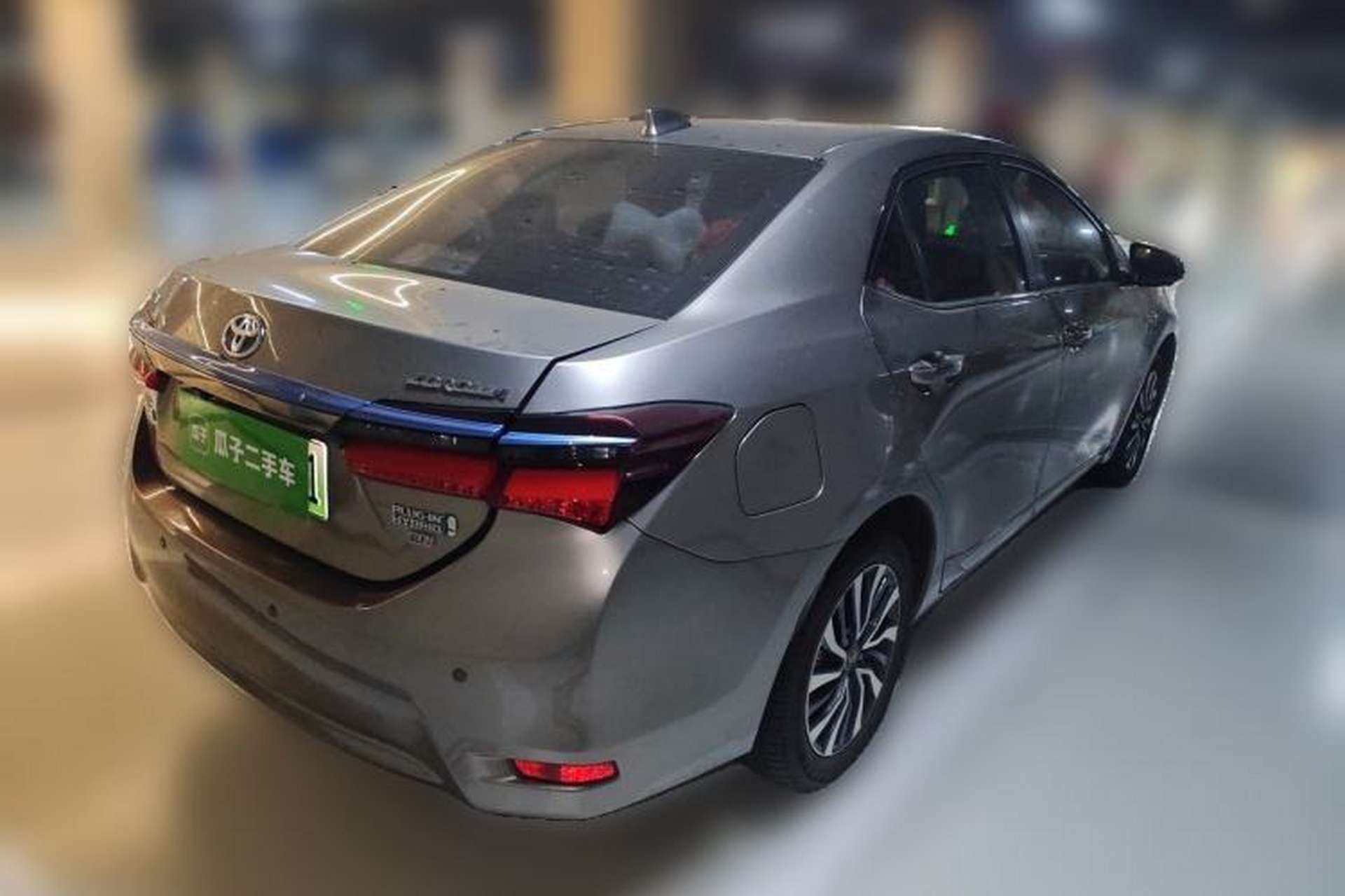 Used Toyota Corolla 2017 Revised Dual-Engine 1.8L E-CVT Elite Edition Rear Right 45 Deg