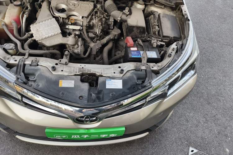 Used Toyota Corolla 2017 Revised Version 1.2T S-CVT GL Engine Bay Left