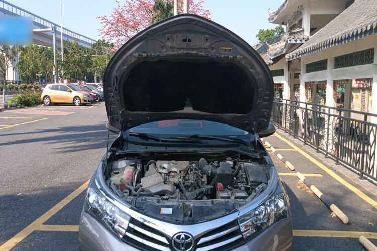 Used Toyota Corolla 2017 1.2T Manual GL Engine Bay
