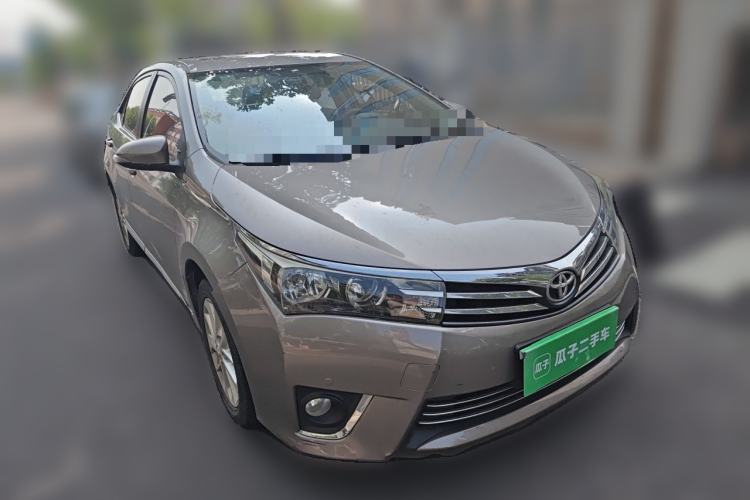 Used Toyota Corolla 2017 1.2T CVT GL-i Leather Edition Front Right 45 Deg