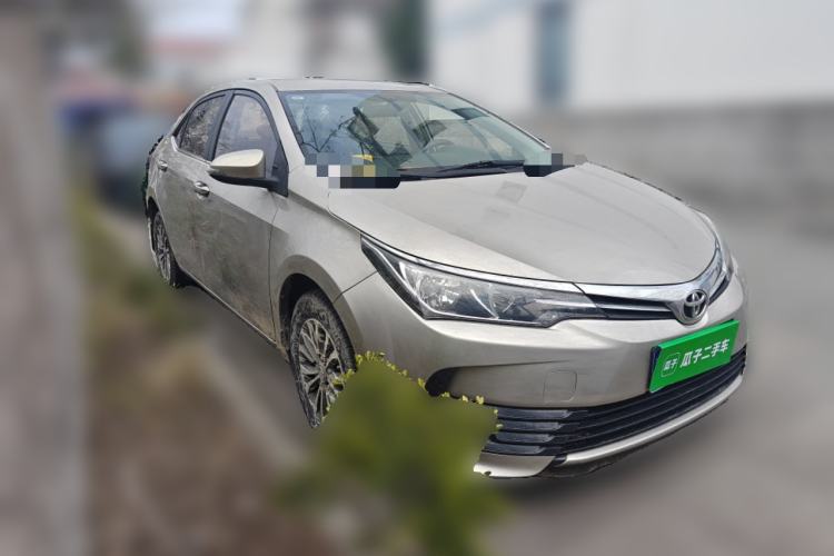 Used Toyota Corolla 2017 Revised Version 1.2T S-CVT GL Front Right 45 Deg