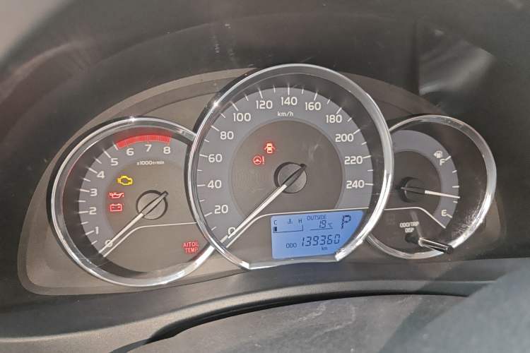 Used Toyota Corolla 2017 Revised Version 1.2T S-CVT GL Instrument Cluster