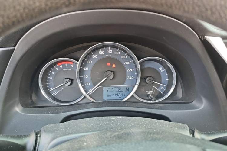 Used Toyota Corolla 2017 Revised Version 1.2T S-CVT GL Instrument Cluster