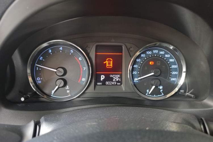 Used Toyota Corolla 2017 Revised Version 1.2T S-CVT GL-i Instrument Cluster