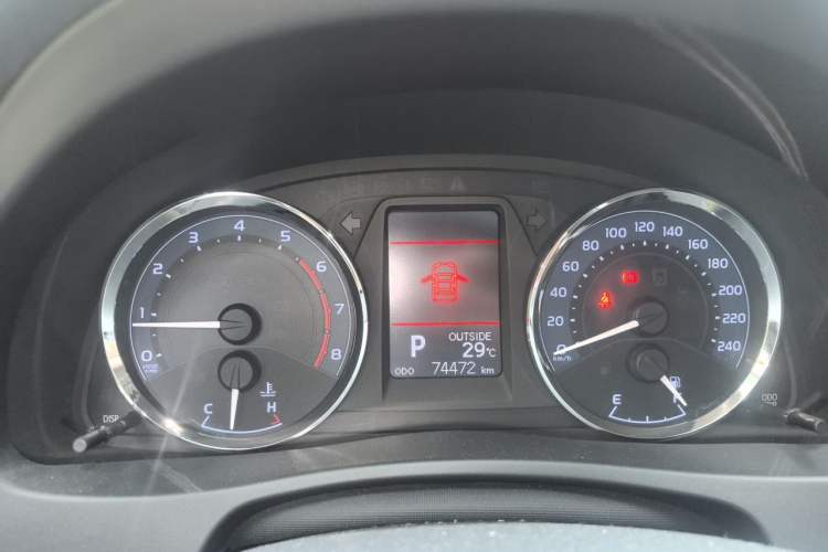 Used Toyota Corolla 2017 Revised Version 1.2T S-CVT GL-i Instrument Cluster