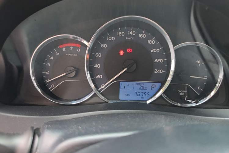 Used Toyota Corolla 2017 Revised Version 1.2T S-CVT GL Instrument Cluster