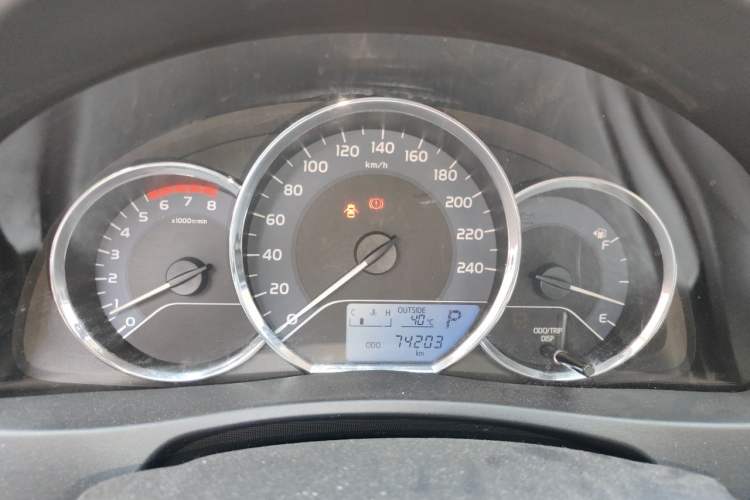 Used Toyota Corolla 2017 Revised Version 1.2T S-CVT GL Instrument Cluster
