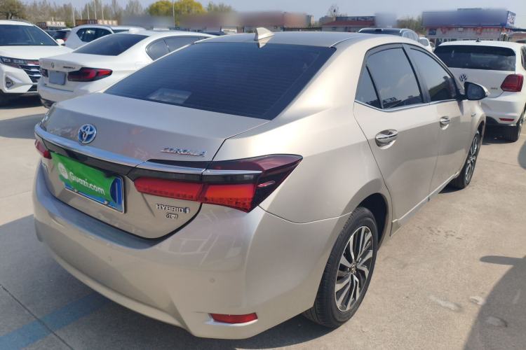 Used Toyota Corolla 2017 Revised Dual-Engine 1.8L E-CVT Elite Edition Rear Right 45 Deg