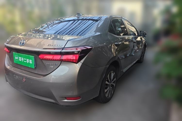Used Toyota Corolla 2017 Revised Dual-Engine 1.8L E-CVT Elite Edition Rear Right 45 Deg