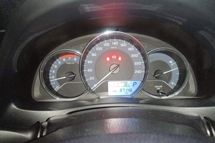 Used Toyota Corolla 2017 Revised Version 1.2T S-CVT GL Instrument Cluster
