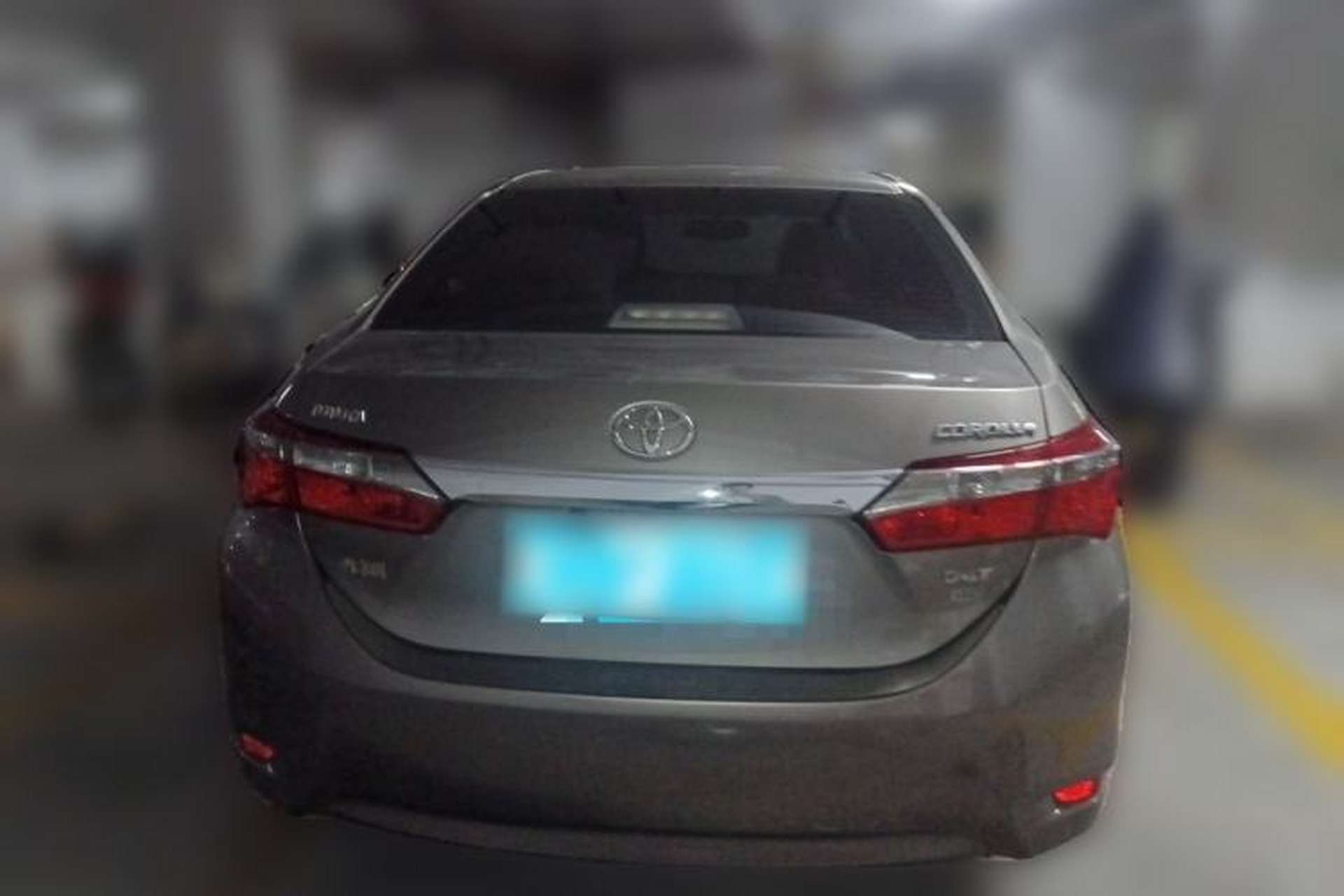 Used Toyota Corolla 2017 Revised Version 1.2T S-CVT GL Rear