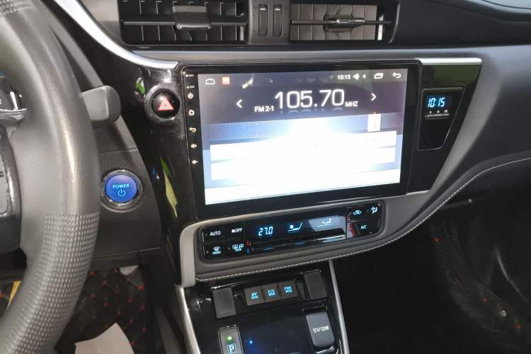Used Toyota Corolla 2017 Revised Dual-Engine 1.8L E-CVT Leading Edition Audio And AC Panel