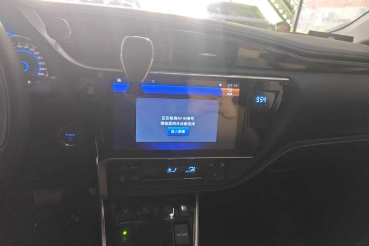 Used Toyota Corolla 2017 Revised Dual-Engine 1.8L E-CVT Leading Edition Audio And AC Panel