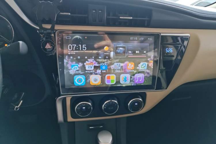 Used Toyota Corolla 2017 Revised Version 1.2T S-CVT GL Audio And AC Panel