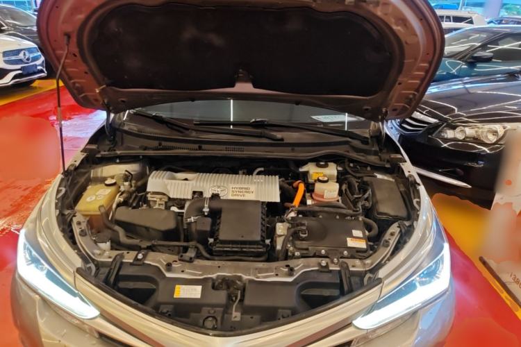 Used Toyota Corolla 2017 Revised Dual-Engine 1.8L E-CVT Elite Edition Engine Bay