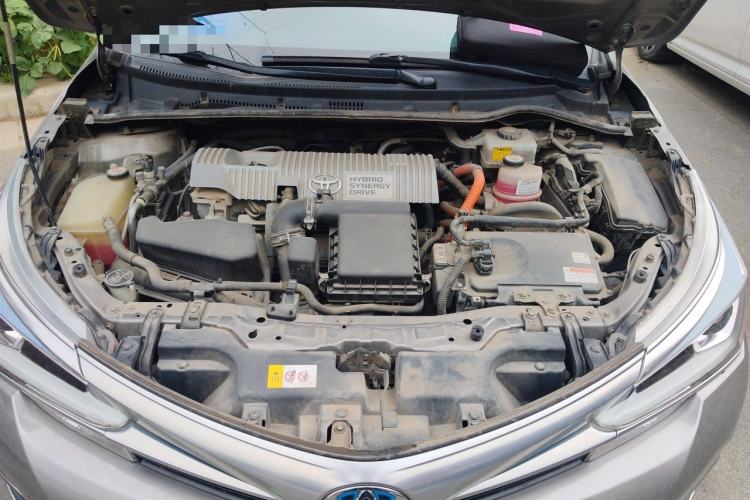Used Toyota Corolla 2017 Revised Dual-Engine 1.8L E-CVT Elite Edition Engine Bay