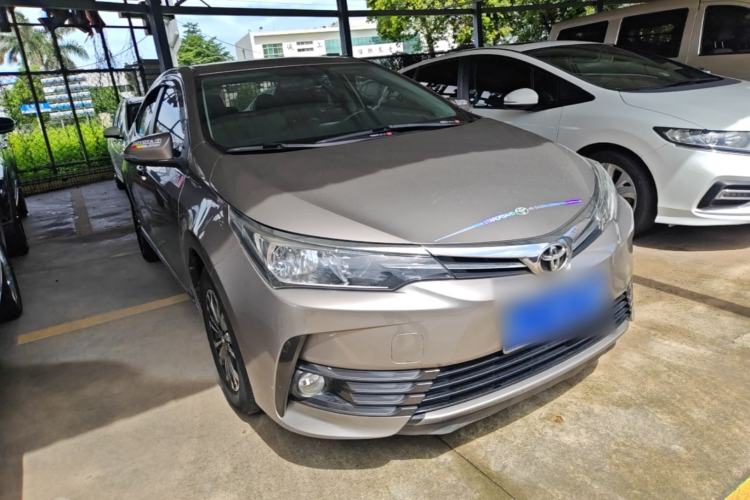 Used Toyota Corolla 2017 Revised Version 1.2T S-CVT GL-i Front Right 45 Deg