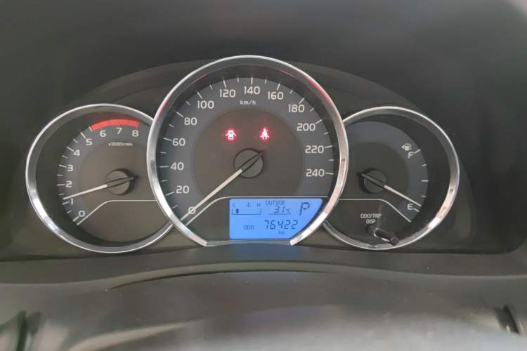Used Toyota Corolla 2017 Revised Version 1.2T S-CVT GL Instrument Cluster