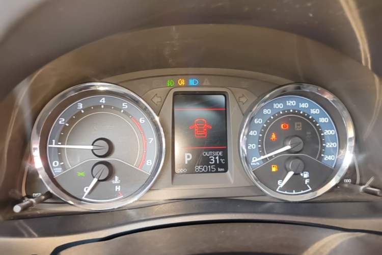 Used Toyota Corolla 2017 Revised Version 1.2T S-CVT GL-i Instrument Cluster