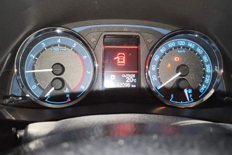 Used Toyota Corolla 2017 1.2T CVT GL-i Leather Edition Instrument Cluster
