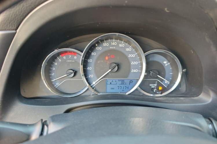 Used Toyota Corolla 2017 Revised Version 1.2T S-CVT GL Instrument Cluster