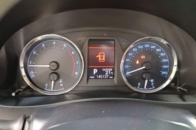 Used Toyota Corolla 2017 Revised Version 1.2T S-CVT GL-i Instrument Cluster