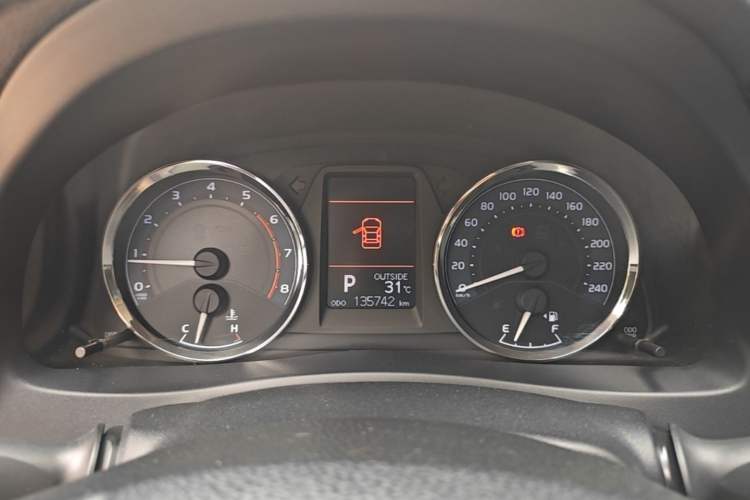 Used Toyota Corolla 2017 Revised Version 1.2T S-CVT GL-i Instrument Cluster