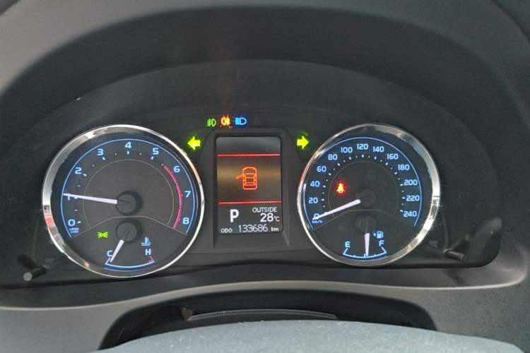Used Toyota Corolla 2017 Revised Version 1.2T S-CVT GL-i Instrument Cluster