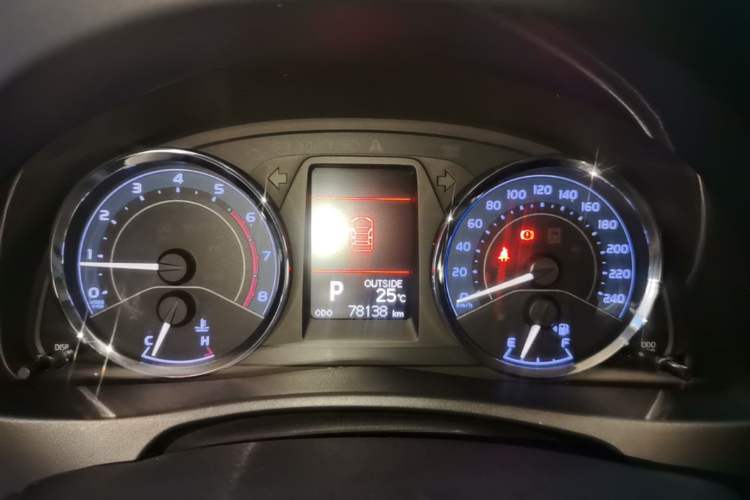 Used Toyota Corolla 2017 Revised Version 1.2T S-CVT GL-i Instrument Cluster