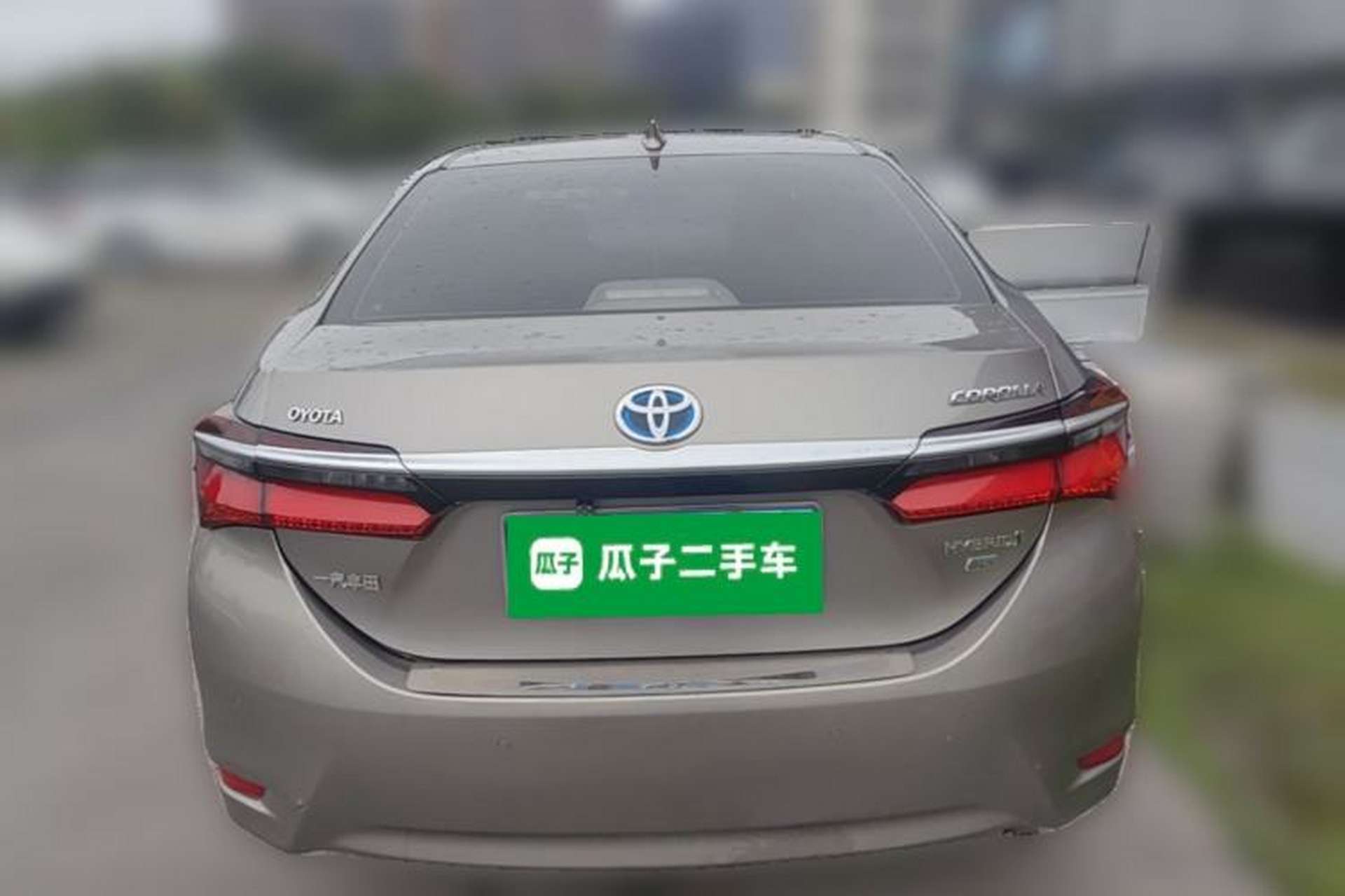 Used Toyota Corolla 2017 Revised Dual-Engine 1.8L E-CVT Elite Edition Rear