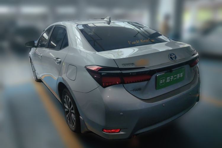 Used Toyota Corolla 2017 Revised Dual-Motor 1.8L E-CVT Pioneer Edition Rear Left 45 Deg