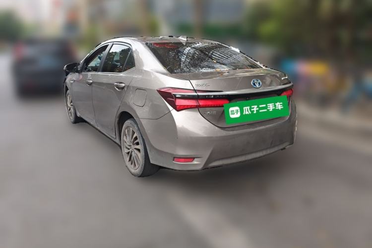 Used Toyota Corolla 2017 Revised Dual-Engine 1.8L E-CVT Leading Edition Rear Left 45 Deg