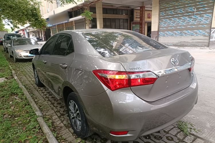 Used Toyota Corolla 2017 Revised Version 1.2T S-CVT GL-i Rear Left 45 Deg