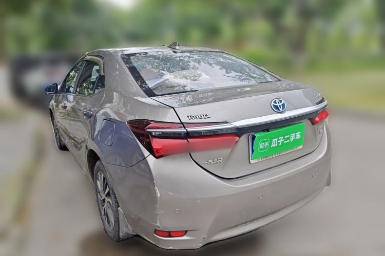Used Toyota Corolla 2017 Revised Dual-Engine 1.8L E-CVT Leading Edition Rear Left 45 Deg