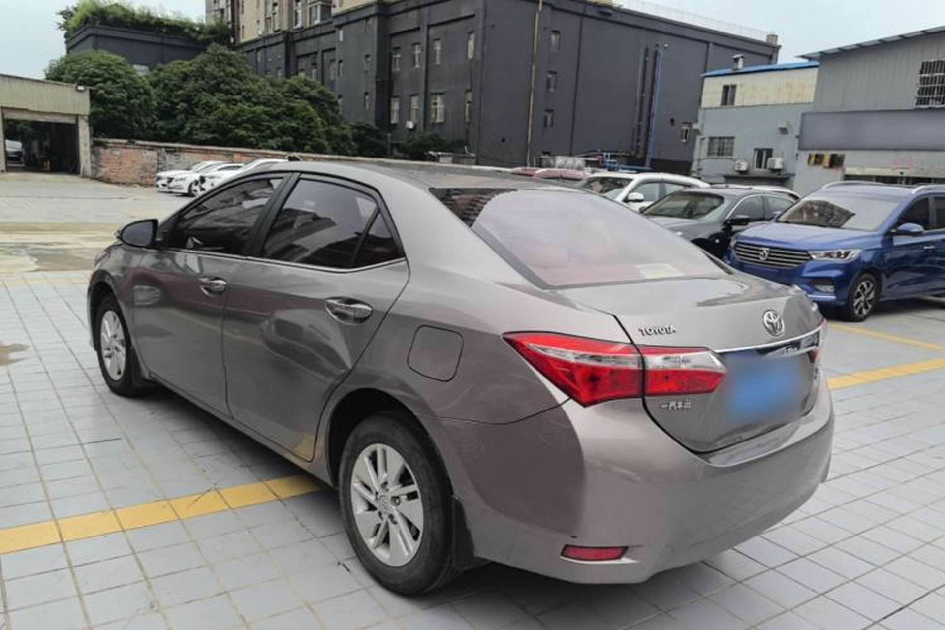 Used Toyota Corolla 2017 1.2T CVT GL Rear Left 45 Deg