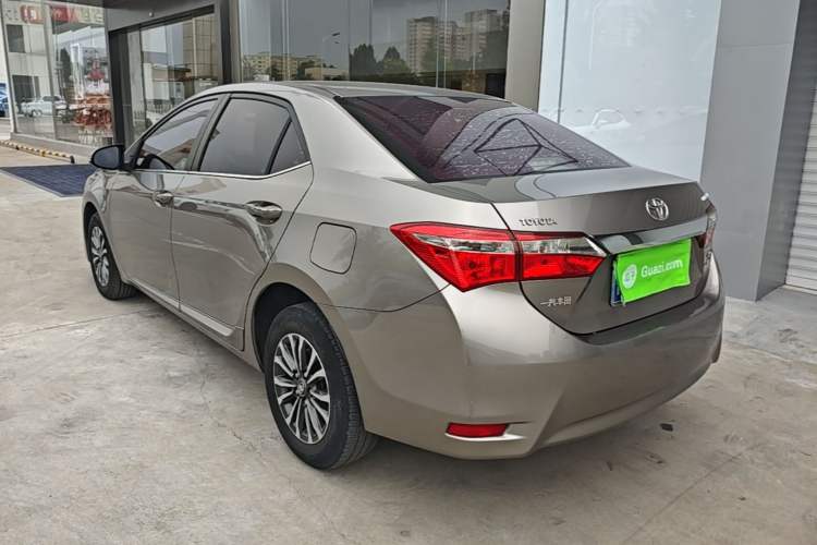 Used Toyota Corolla 2017 Revised Version 1.2T S-CVT GL-i Rear Left 45 Deg